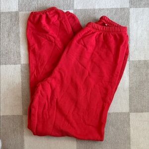 Josh Brown Jogger in Hot Sauce Sweatpants